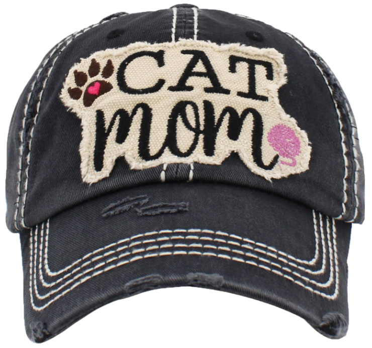 Women's Cat Mom Baseball Hat