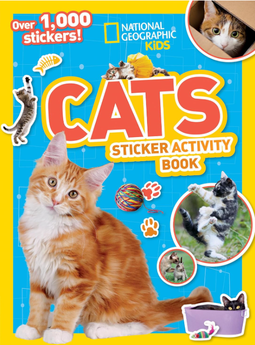 National Geographic Kids Cats Sticker Activity Book (NG Sticker Activity Books)