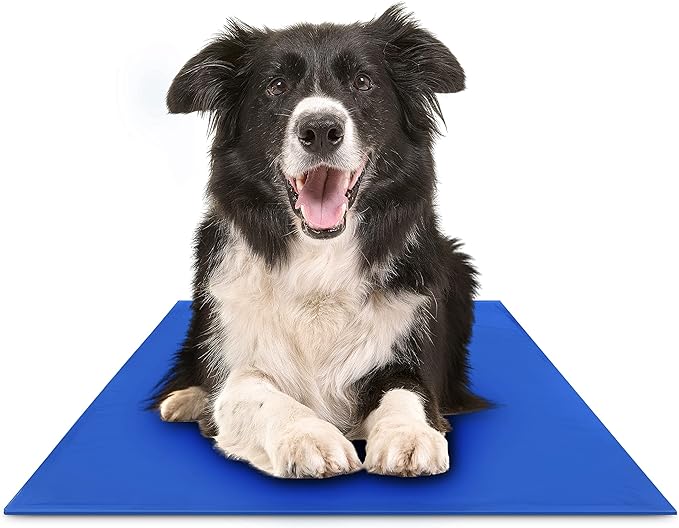 Hugs Pet Products Chillz Gel Mat, Large - Pressure-Activated Cooling Pad for Pets - Non-Toxic, No Water or Refrigeration Needed - Ideal for Home, Travel & Crates