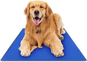 Hugs Pet Products Chillz Gel Mat, Extra Large - Pressure-Activated Cooling Pad for Pets - Non-Toxic, No Water or Refrigeration Needed - Ideal for Home, Travel & Crates