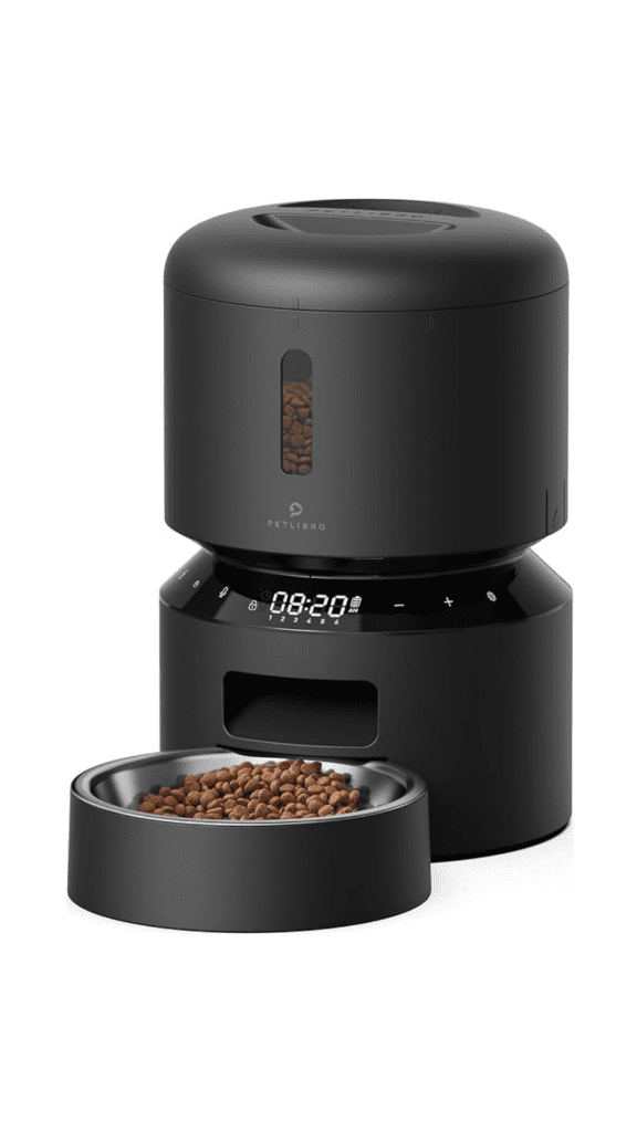 PETLIBRO Automatic Cat Feeder, Automatic Cat Food Dispenser with Freshness Preservation, Timed Cat Feeders for Dry Food, Up to 50 Portions 6 Meals Per Day, Granary Pet Feeder for Cats