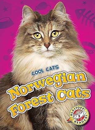 Once mousers for Vikings, Norwegian forest cats are a populous breed in the U.S. today. Tufts of fur pour out of their ears and toes, hailing back to their rugged, northern ancestry. Wegies, as they are often called, are affectionate pets. Discover more about the evolution of this wild breed in our title for young readers.