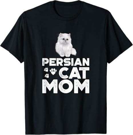 Persian Cat Mom Design for female Cat Owners. For any mother of a cat and Cat lover Owners.
This is the perfect Design for any Persian Cat Mom & Mothers who love their cats, house pets and cute animals.
Lightweight, Classic fit, Double-needle sleeve and bottom hem