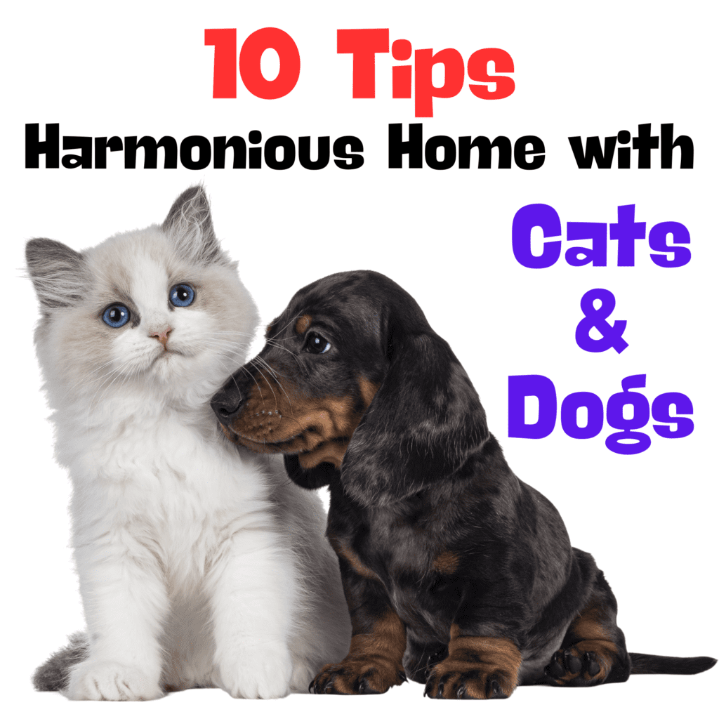 Bringing both cats and dogs under one roof can seem like a daunting task, but it’s entirely achievable. With the right approach and a little patience, your furry friends can live together harmoniously. To help you achieve this goal, here are ten essential tips that will guide you every step of the way.