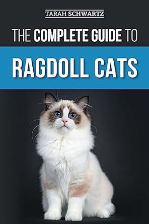 A revolutionary new look into everything “Ragdoll”; a MUST-READ that includes practical tips, tricks, and insights to help a new (or veteran) Ragdoll owner.

Author Tarah Schwartz used interviews with 23 top Ragdoll breeders to create an in-depth look at what it REALLY takes to successfully live with, raise, and care for a Ragdoll cat.

Covering all the Ragdoll-specific topics you NEED TO KNOW, such as:
Understanding Ragdoll Cats:
Unlock the secrets of these captivating companions. Discover their stunning physical features, their gentle temperament, and unique behavior patterns as they mature.
History and Origins of Ragdoll Cats:
Embark on a fascinating journey through time and unravel the mysteries surrounding the birth of the Ragdoll breed. Demystify common misconceptions and dive into the modern world of Ragdoll cats.
Choosing and Acquiring a Ragdoll Cat:
Delve into the decision making process of bringing a Ragdoll into your home. Explore the path of adoption, rescue, or finding a reputable breeder. Navigate the realm of health tests, certifications, and breeder contracts to ensure a perfect match.
Preparing for Your Ragdoll Cat:
Get ready to welcome your new Ragdoll with open arms. Uncover the essential supplies needed for your Ragdoll's comfort and happiness. Prepare your home, pets, children, and loved ones for a smooth transition. The first weeks will be a time of joy and bonding!
Care and Maintenance of Ragdoll Cats:
Learn how to provide exceptional care for your Ragdoll. Discover the best environment for their well-being, cater to their emotional needs, and create a haven they can call their own. Tackle hairballs and master the art of enriching playtime.
Training, Health, and Well-being:
Become a Ragdoll whisperer and unleash the full potential of your new cat. Master the art of socialization, shape their behavior through training, and conquer scratching and other challenging behaviors. From litter box mastery to grooming techniques, you'll become a pro in no time. Keep your Ragdoll healthy, happy, and thriving!

“Ragdolls are a very social breed. They want to be with you, and they want to be doing whatever you’re doing. If you are at your desk, they will probably be on your desk. If you are heading to the bathroom, you’ll probably have a friend following right behind you.” Stormi Nell – Familytime Rags

The Ragdoll can easily be recognized by its signature color point coat and icy blue eyes. As one of the largest breeds of domestic cat, the docile and affectionate Ragdoll is quickly rising in popularity with cat lovers around the world. This unique breed gets its name from its natural tendency to go limp when picked up. Originally developed in the United States in the 1960’s, the Ragdoll is also famous for its “dog-like” personality.

Whether you’ve shared your home with a Ragdoll for years or have just brought home your first kitten, this guide will help you keep your new companion happy and healthy. You’ll learn everything from basic veterinary care and grooming to socialization, training, showing, and more. With detailed guidance from your first day with your new kitten to your last moments together, you’ll want to return to this book again and again throughout your Ragdoll’s life.
