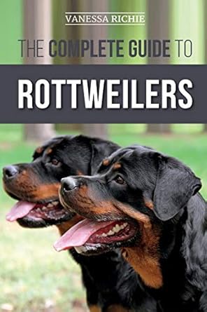 A revolutionary new look into everything “Rottie”; a MUST-READ that includes practical tips, tricks, and insights to help a new (or seasoned) Rottweiler owner.

Using interviews with 12 top Rottweiler breeders, author Vanessa Richie has created an in-depth look at what it REALLY takes to successfully live with, raise, and train a Rottweiler.

Covering all the Rottie-specific topics you NEED TO KNOW, such as:
The unique characteristics and quirks of the Rottweiler breed
Early training (including housebreaking) strategies for Rottweilers
Choosing the proper supplies and food for a Rottie puppy
Helpful strategies for socializing a Rottweiler with other dogs
Health care advice for each stage of your Rottweilers life
Grooming tips that a Rottie owner needs to know!

If you are considering bringing a Rottweiler into your home (or already have!) then you need to read this book as soon as possible!

With their broad shoulders and muscular frames, the Rottweiler is a large breed of dog that has undeservedly earned a reputation for being scary, intimidating, and aggressive. However, they can actually be incredibly goofy and friendly, acting more like clowns than protectors. There is no doubt that they can make great guard dogs, but proper training and socialization also can make them a perfect family dog who will get along with everyone they meet.

The Rottweiler history goes back thousands of years, evolving from Mastiffs who worked with the Romans. They have been working alongside people for their known history, working as fighters, herders, and protectors. Today, the breed is utilized in work with military personnel, police, and security experts. At first glance, a well trained Rottie can be an intimidating sight, due to their size, muscle mass, and serious expression.