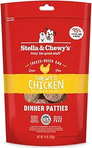 This formula is free from grains, fillers, and artificial additives. It’s also fortified with organic fruits and vegetables, ensuring your dog gets a well-rounded meal. The freeze-dried format preserves the nutrients of raw food while making it easy to store and prepare.