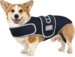 Professional Strong Support: Our dog back brace stands out with its six high-quality metal strips, providing superior spinal support and stability without restricting daily activities. Superior to less robust options, our brace effectively reduces spinal pressure and pain. Ideal for dogs with conditions like IVDD, herniated discs, and arthritis, it's perfect for enhancing mobility during outdoor activities and providing essential support during home care.
Reliable Materials：Our dog back brace combines professional-grade materials for reliability and comfort. Crafted from breathable mesh fabric, it's gentle on your dog's skin and ensures lasting comfort, even during extended wear. The bracer features medical-grade neoprene, which is cushioning, and durable. This material stands up to regular use while providing softness and support. Moreover, its elastic compression fabric can reduce spinal stress, reduces pain, and aids post-operative recovery.
Safety and Aesthetics: Designed with both safety and style in mind, our ivdd dog harness features a reflective edge design for enhanced visibility in low-light conditions. Additionally, it comes with optional 3 reflective strips, you can paste it anywhere you like, it's more interesting and aesthetically pleasing than similar products. The reflective strip design of the dog back brace provides visibility and safety in the dark, making it suitable for outdoor activities at night.
Perfect Fit: Our dog back brace features a "one-piece" design, easy to put on and off for unisex. The adjustable make it easy to customize the brace to fit your dog's unique body shape and size and it will not cause bruises to the body because of long-term squeezing like the buckle. Better for dachshunds, corgis, beagles and other breeds prone to back problems.The snug and adjustable fit of the dog back brace provides gentle and constant pressure for a calming effect on the nervous system.
Exceptional Customer Service: Our dog support vest is easy to clean, please wash it by hand and dry can be used again. We recommend using it for about 4-6 hours a day. It 's suitable for chihuahu, dachshunds, corgis, beagles, labrado and other breeds prone to back problems. Please refer to the size chart before purchasing to ensure a fit. Regarding after-sales, if your dog has any questions about the back brace during use, please be sure to contact us.