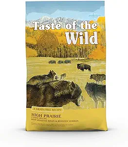 
This brand focuses on providing natural, highly-digestible ingredients that promote energy and vitality. They also incorporate probiotics to support digestive health, making this a great choice for dogs with sensitive stomachs.