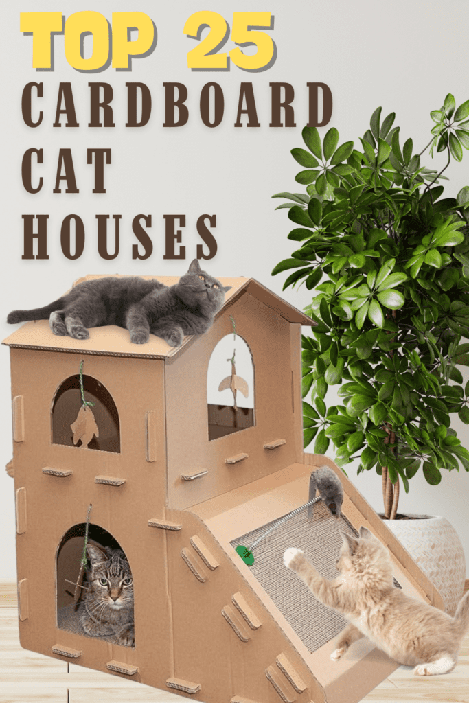 25 Best Cardboard Cat Houses Your Feline Will Love

This post may contain affiliate links, which means I’ll receive a commission if you purchase through my link, at NO EXTRA COST TO YOU

 Cats absolutely adore cozy hideaways, and  cardboard cat houses provide the ideal mix of comfort and fun. These simple yet charming structures give your feline friend a safe space to play, sleep, and explore. Plus, they’re a hit with most cats! In this blog, we’ll dive into the many benefits of cardboard cat houses, uncover the reasons why cats are so drawn to them, and highlight some top picks you might consider for your pet. So, get ready to discover how these cardboard retreats can bring joy and relaxation to your cat’s life!