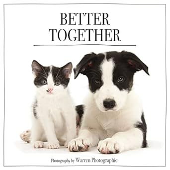 Do you need an inspirational coffee table book that everyone will enjoy? Better Together combines adorable photos of unlikely animal pairs alongside poignant quotes about friends of all stripes on subjects such as love, respect, and compassion. This book is great for children and adults.

Quotes from George Washington to Bono focus on friendship, unity, strength, and harmony between people with diverse viewpoints, lifestyles, or beliefs. Inspiring quotes include:

"Do I not destroy my enemies when I make them my friends?" – Abraham Lincoln
"Friendship is born at that moment when one person says to another: 'What! You too? I thought I was the only one.'" – C. S. Lewis
"I would rather walk with a friend in the dark than walk alone in the light." – Helen Keller
Better Together is full of reminders of the very best things about friendship and is the perfect way to tell someone you love: "Life is best with a friend like you." 