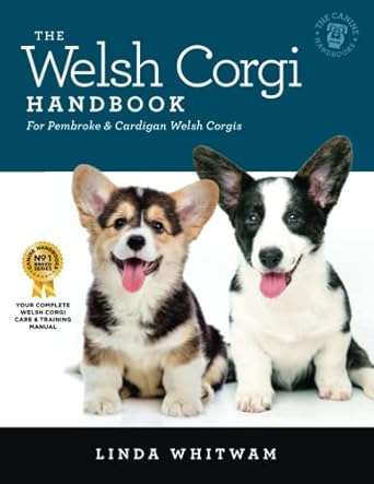 FIVE STARS from four out of every five readers!
This in-depth 262-page book is dedicated to the late HRH Queen Elizabeth II with a bonus chapter on Her Majesty and her beloved Corgis.

Corgis are super smart with big personalities....But if you don’t train them, they will train you!

This book has over 75 pages devoted to Training & Behaviour: Housetraining & Crate Training, Obedience Training, Collar & Leash Training, The Recall, Speak & Shush, Training Your Corgi for Canine Competitions & Typical Corgi Behaviour Traits.

...& how to deal with potential problem behaviour like nuisance barking, herding the kids, nipping, jumping up & being reactive on the leash.

Written BY Corgi owners FOR Corgi owners
With expert advice & insider tips from over a dozen Pembroke & Cardigan breeders & 3 specialist Corgi trainers, discover how to raise & train a well-behaved Corgi & care for them from Day 1 to old age.

This is Amazon's highest-rated book on Corgis.
& part of The Canine Handbooks, Amazon's No.1 Dog Breed Series.

Other topics include:

What Every Corgi Owner Should Know
First Few Weeks Step-by-Step
Socialisation & Exercise - How Much & How Often?
Differences between Pembrokes and Cardigans
What Makes a Corgi Tick?
Neutering, Spaying & The Heat Cycle - If & When
A-Z on Corgi Health
Avoiding Separation Anxiety
Feeding & Grooming
Corgi Rescue
Caring for Older Corgis
Bonus Chapter on The Queen’s Corgis