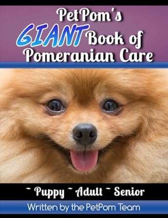 If you are looking for a book about Pomeranians that goes above and beyond, you’ve found it. This incredible 372-page tome dives into every aspect needed to raise a happy, self-confident, well-behaved, and healthy Pomeranian.

Each action you take, decision you make, and even the words you say have an impact on your Pomeranian. This book explores every relevant topic with an emphasis on concise information and practical advice that never leaves you wondering ‘what next?’ You’ll be armed with the knowledge you need for all elements affecting your Pom directly or indirectly through every phase of life; from puppyhood through adulthood and into the senior years.

Learn about the Pomeranian with size and structural variations, show vs. pet Poms, personality (and how your actions help shape it), color, intelligence, and more. If you’re just now bringing a Pom home, this book will guide you with introductions to home & family, how to handle nighttime crying, setting up your Pom’s area, early desensitization, and more.