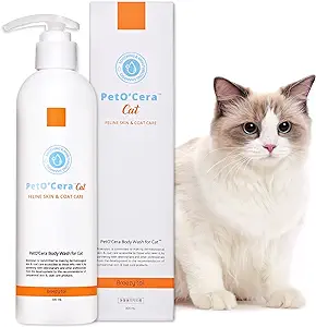 Gentle Kitten & Cat Shampoo – PetO'Cera's special formula soothes and moisturizes dry, sensitive skin. Vet-approved & made with safe, natural ingredients like allantoin and ceramide to keep your cat's coat clean, fluffy, and smelling fresh!
Sensitive Skin Relief – Our blend of 11 botanical extracts calms irritation, stops scratching & shedding.
Easy Bath Time with Calming Scents – Catnip and silvervine help your feline friend relax during bath time, making it easier for both of you!
Natural & Honest – We're transparent about our ingredients because we care about your pet's well-being.
pH Balanced & Safe – Cruelty-free & gentle enough for even the most sensitive kittens.