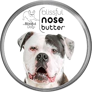 INSTANT RELIEF FROM DRYNESS - Formulated for rapid moisturization, our dog nose butter provides immediate relief for dry, cracked, crusty nose. See visible improvement after the application, ensuring your dog's comfort.
NATURAL NOURISHMENT - Enriched with pure ingredients such as Shea butter, Almond oil, Olive oil, Essential Oils, etc., our dog nose balm for dry nose not only soothes but also nourishes the area. Your furry friend deserves the best, and we deliver.
EASY APPLICATION - The user-friendly design ensures effortless application, making pampering your pet a breeze. Just dab the balm on the nose and you’re done. Our generously sized dog nose balm ensures you have enough for your dog's needs.
VERSATILE DOG BALM FOR ALL BREEDS - The nose moisturizer comes with 70 dog breed labels plus every dog nose and three cute puppies. Our lick-safe balm does not contain any active ingredients, ensuring no harm if your furry friend happens to ingest it.
HANDCRAFTED NOSE BALM FOR DOGS - Individually handcrafted in the USA for dogs with a dry nose, our balm is available in 1, 2, 4, 8, and 16 oz tins, and 0.15 oz and 0.50 oz tubes, providing targeted care for dogs with diverse needs.